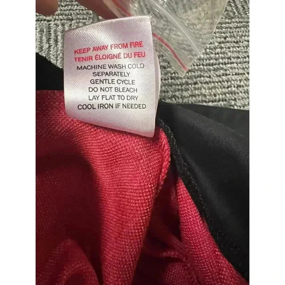 ISLE by Melli Rayan Retro Pink Houndstooth Wide Leg Pants Statement Trousers - Picture 5 of 8